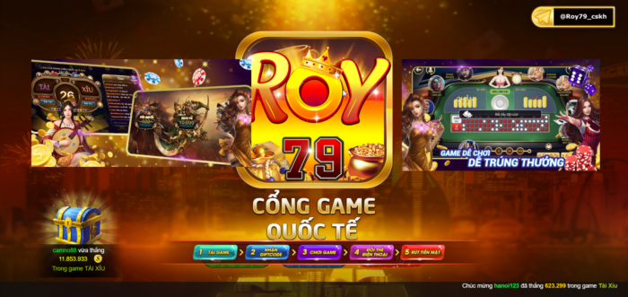 Giới thiệu chi tiết về cổng game Roy79 Club