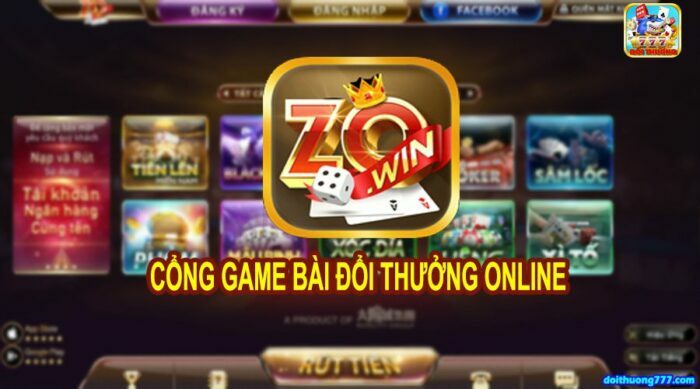 Giới thiệu tổng quan về cổng Game Zowin